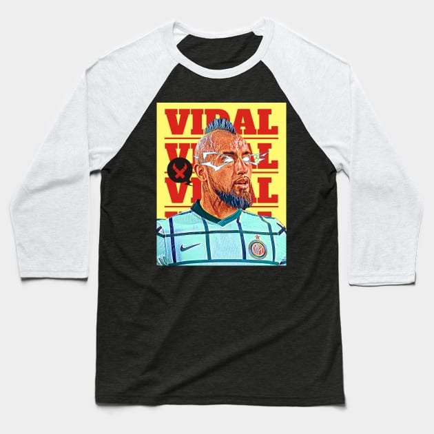 Arturo Vidal Baseball T-Shirt by MUVE